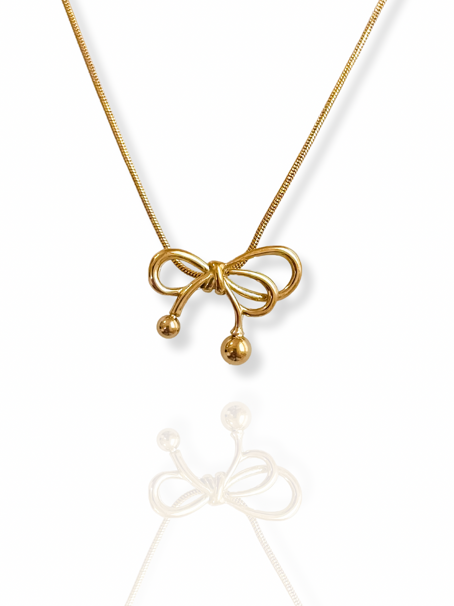 Bow Necklace