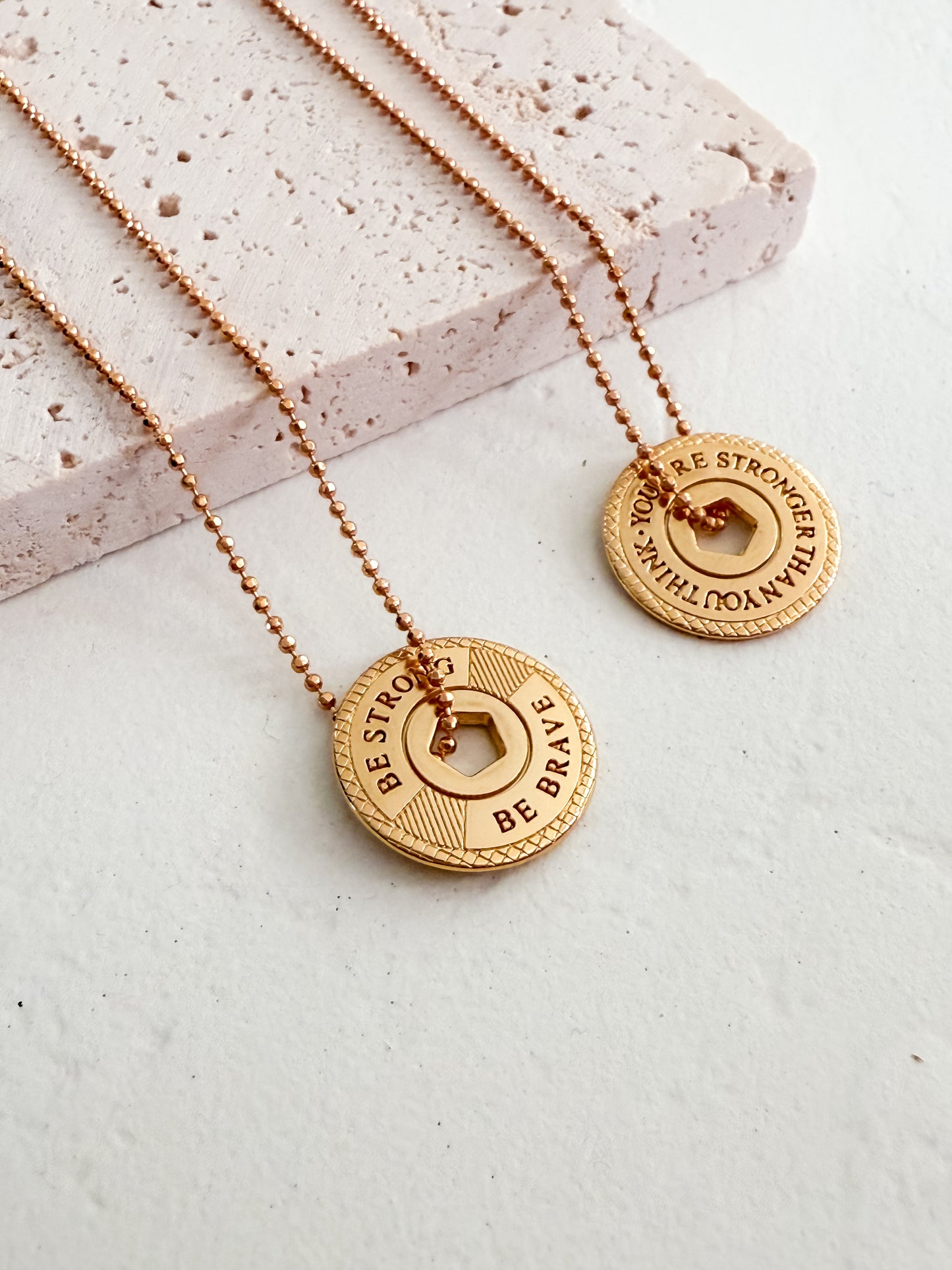 Be brave necklace
