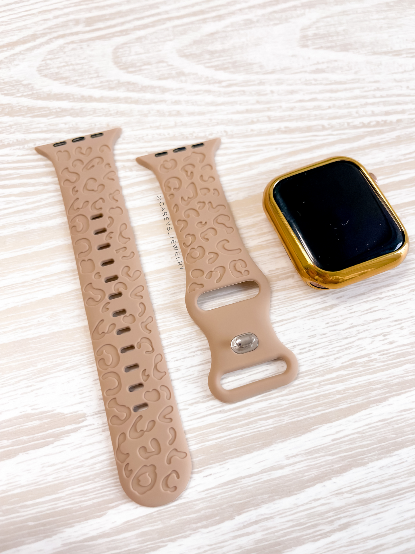 Beige Apple Watch Band