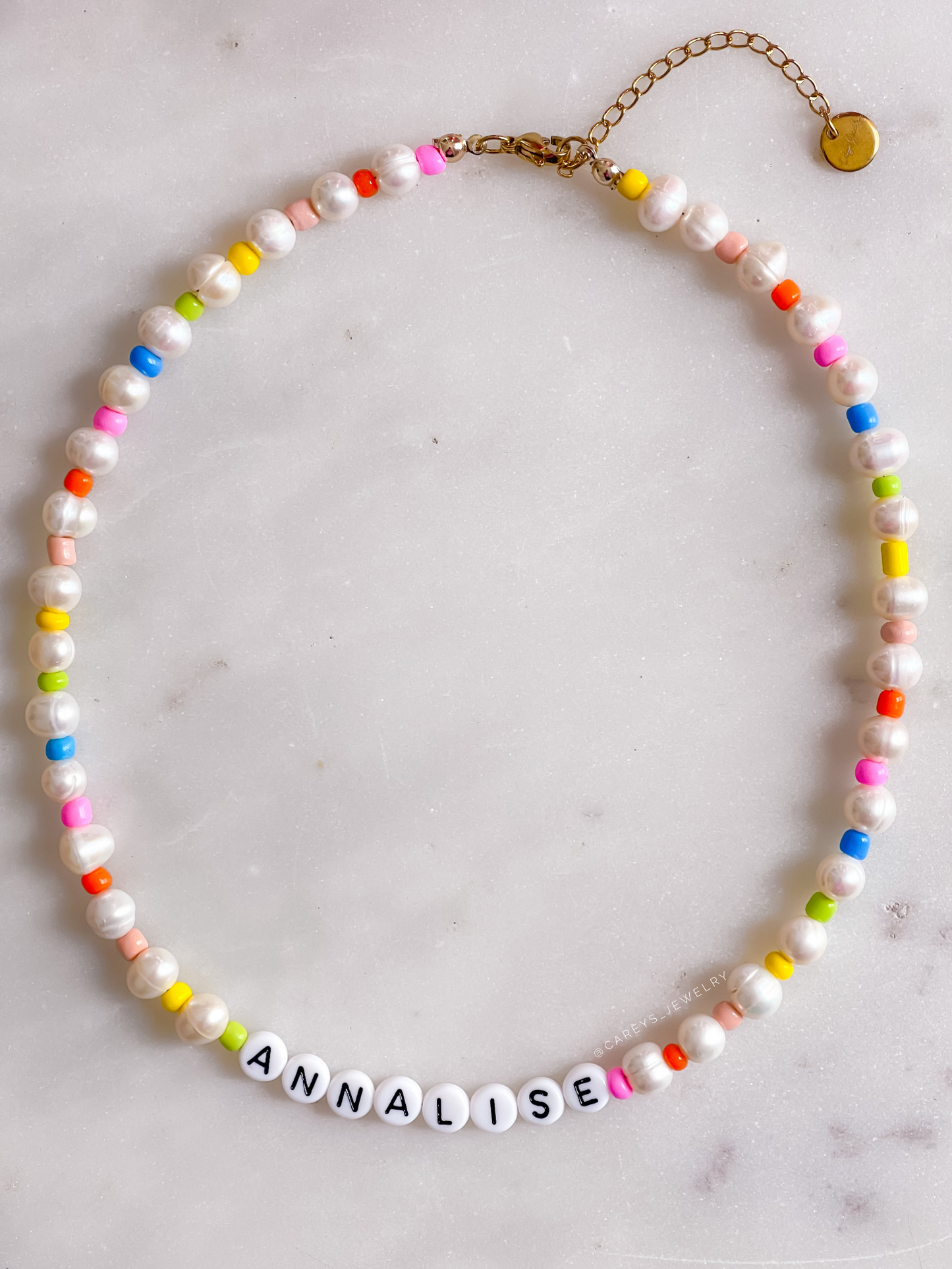 Customizable Colors Necklace