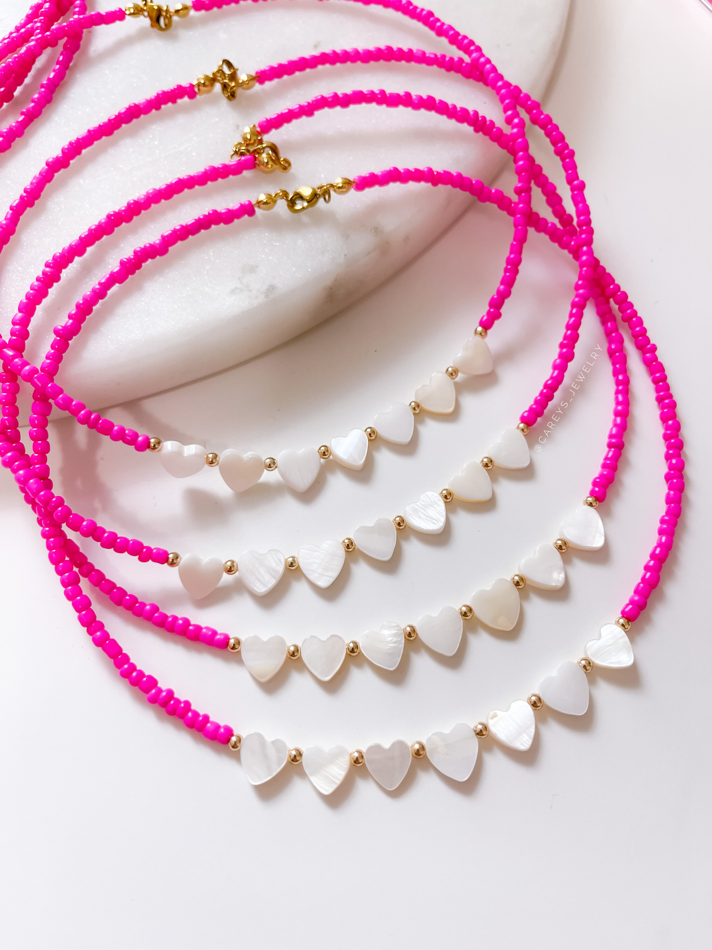 Summer Pink Necklace