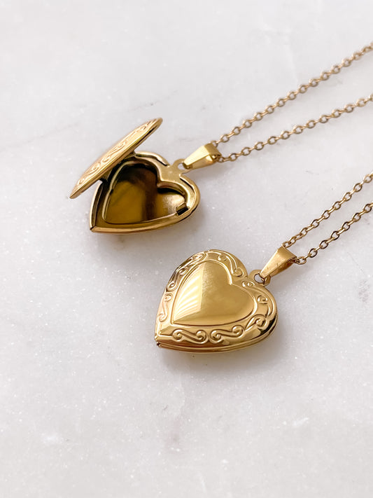 Heart Locket Necklace