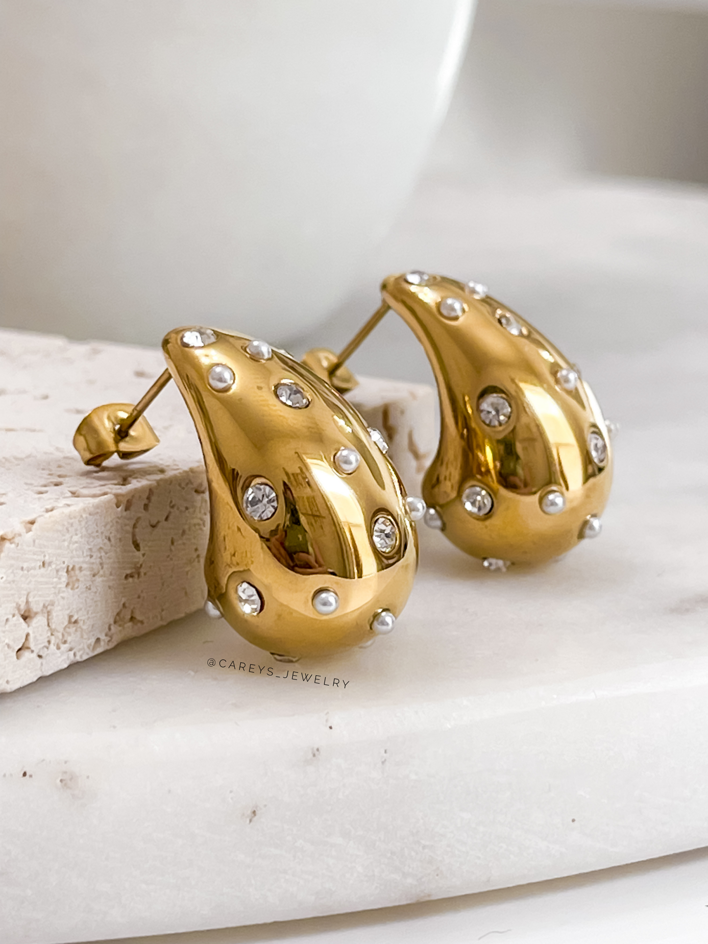Renya Gold Earrings